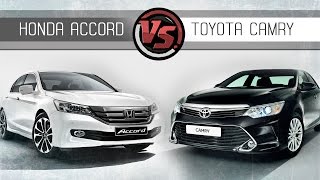 Toyota Camry Vs Honda Accord. Сравнительный тест