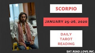SCORPIO - "AFTER NO CONTACT THIS WILL SHOCK YOU!" JANUARY 25-26 DAILY TAROT READING