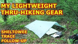 Lightweight Thru-Hiking Gear: Backpacking Tarp Set-Up with ZPacks Arc Blast