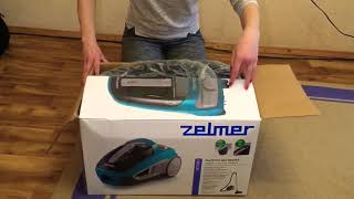 Распаковка пылесоса Zelmer Petpro из Rozetka.com.ua