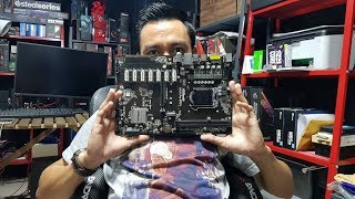 ASRock H110 PRO BTC+ มีสล็อต PCI-E มากถึง 13 Slot