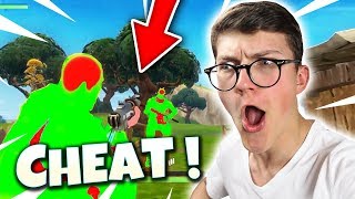 J'ai TROUVÉ un CHEATER sur FORTNITE Battle Royale !