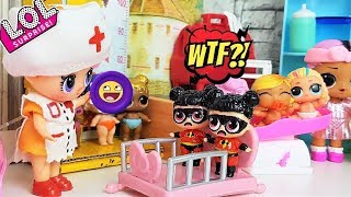 КУКЛЫ ЛОЛ СЮРПРИЗ МУЛЬТИКИ! ПРИВИВКА ДЛЯ СУПЕРСЕМЕЙКИ #мультики #lolsurpise #doll