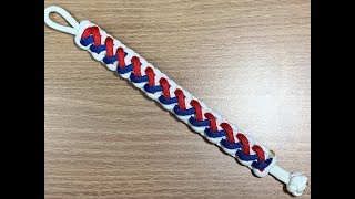 파라코드 매듭 팔찌 만들기 '디바이디드 솔로몬'  How to make a Divided solomon  Paracord Bracelet.