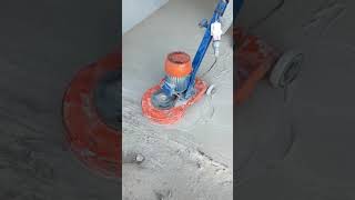 Шлифовка бетонного пола в гараже