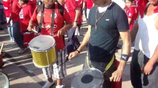 BATUCADA VERACRUZANA AFUERA DEL ESTADIO LUIS PIRATA FUENTE