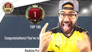 WOW I'M RANKED 1 IN THE WORLD FUT CHAMPIONS! FIFA 17