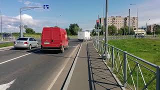 Проезд светофора с дополнительной секцией (часть 2)