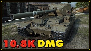 FV215b (183) - 10,8K Dmg - World of Tanks Gameplay