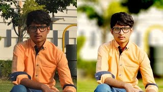 How to blur picture background in Photoshop, Like a professional
