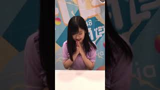 2018.8.11 AKB48個別握手会 HKT48 月足天音ちゃん 1S動画会　残暑見舞い申し上げます