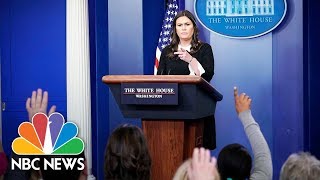 White House Press Briefing - April 11, 2018 | NBC News