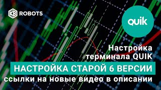 настройка терминала quik настройка основных окон