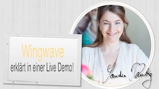 Wingwave Coaching erklärt und gezeigt in einer Live Demo von Sandra Kubig