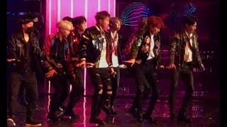 [bts] MAMA 2017 in HK -- Intro + Not Today (good view! some backstage stuff!)