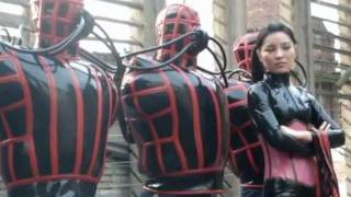 Heavy Inflatable Latex Suits from Latex Catfish (Inflatable latex clothes)