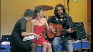 Neri Marcorè "Ligabue" e Giorgia - Duetto a "Parla con me"