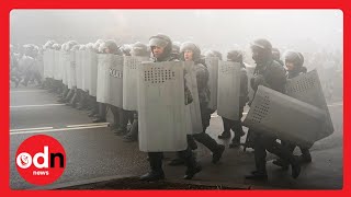 Kazakh Rioters TORCH City as Russia Sends in Troops