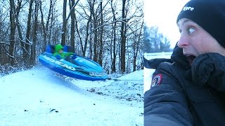 HE WENT FLYING!!