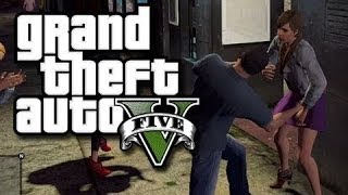 GTA V Online- Topless Female Glitch (GTA V Online)