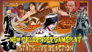 New Fullbring Ichigo, Ginjo, Uryu & Chad Live Stats/Gameplay Reaction - Bleach Brave Souls