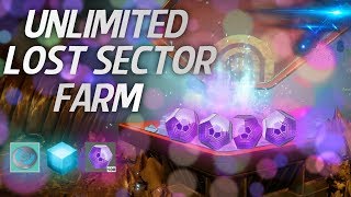 Destiny 2 - NEW Lost Sector Farming Glitch! Legendary Engrams, XP, Tokens & Glimmer