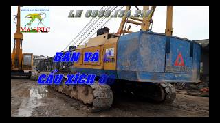 CHO THUÊ CẦN CẨU BÁNH XÍCH 80 TẤN