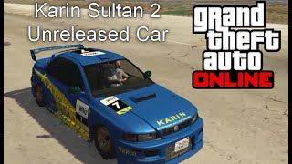 GTA Online Casino Heist DLC Unreleased Vehicles - Karin Sultan Classic