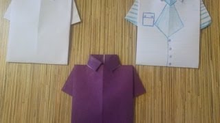 Открытка-рубашка мужчине своими руками День рождения 23 февраля