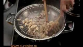 Презентация посуды WOK от Цептер (Zepter)