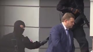 Никита БЕЛЫХ арестован за взятку .Видео ареста.