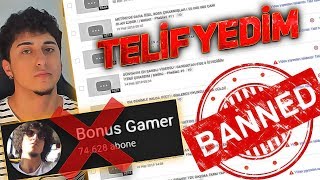 BONUS GAMER KANALIM KAPATILDI ! METİN2 TR TELİF DARBESİ !