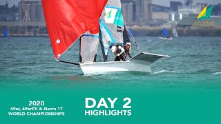 Day 2 - 2020 49er, 49erFX & Nacra 17 Worlds