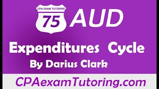 2020 Audit Exam-Expenditure Cycle-CPAexamTutoring.com i-75 Audit Darius Clark