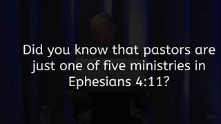 The 5-fold ministries of Ephesians 4:11