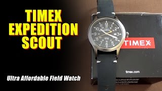 Timex Expedition Scout - Ultra Affordable Field Watch