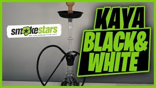 Unboxing - KAYA SHISHA BLACK-WHITE SPOT ELOX 630CE CUT SCEPTER KONIK SCHWARZ
