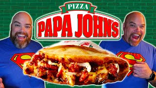 NEW GRILLED BBQ CHICKEN & BACON PAPADIA FROM PAPA JOHN'S? YES PLEASE! Food Review