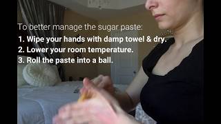 DIY Sugar Wax Hair Removal {Sugar Wax Tutorial}