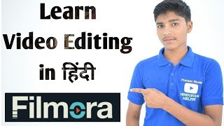 (Hindi) Learn Video Editing in 20 Minutes - Filmora