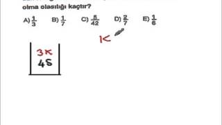 10.sinif matematik olasilik konusu testleri soru çözümleri