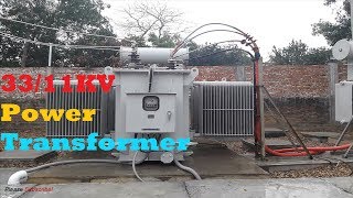 33/11KV Power Transformer | Oil Type with Auto Tap Changing Capability | Electrical Substation