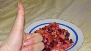 Постные блюда . Винегрет. Просто, вкусно