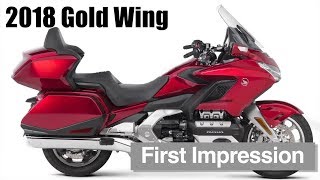 2018 Honda Gold Wing First Impressions