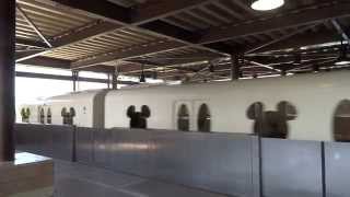 Tokyo DisneySea & Disneyland Complete Monorail Ride - Disney Resort Monorail Line