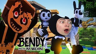 БЕНДИ В МАЙНКРАФТЕ КОШМАР БОРИСА СПАСАЕМ ЭЛИС АНГЕЛ Minecraft BENDY AND THE INK MACHINE
