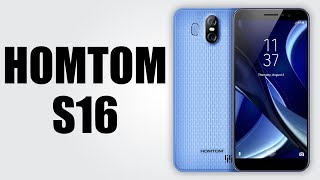 HOMTOM S16 - 5.5 inch / Android 7.0 / 2GB RAM + 16GB ROM / 13.0MP + 2.0MP Dual Rear Cameras
