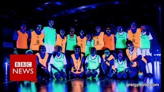 Ever played football in the dark? - BBC News