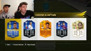 YOU WILL NOT BELIEVE THIS?! - 190 RATED FUTDRAFT CHALLENGE FIFA 16!