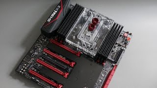 Bitspower Full Cover Block Montage + Quick Hardware Porn